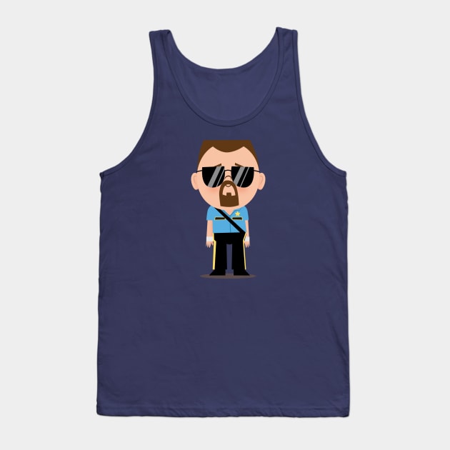 BIG BOSS MAN Tank Top by Fall Down Tree